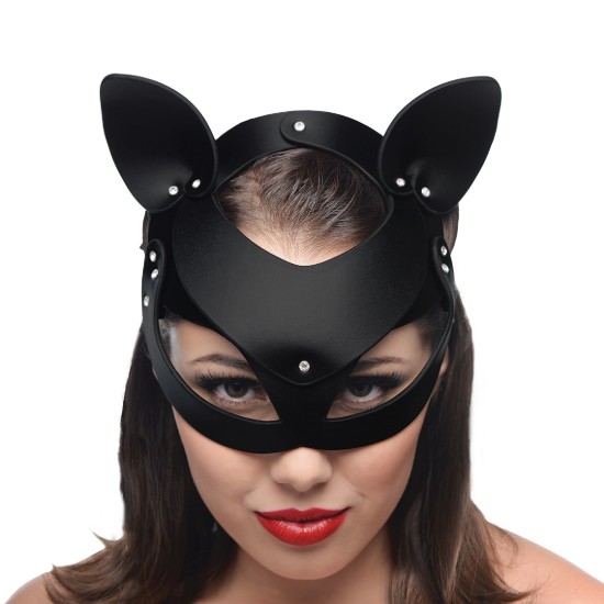 Picture of Bad Kitten Leather Cat Mask