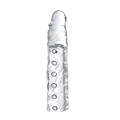 Picture of 3 Inch Clear Penis Enhancer Sleeve
