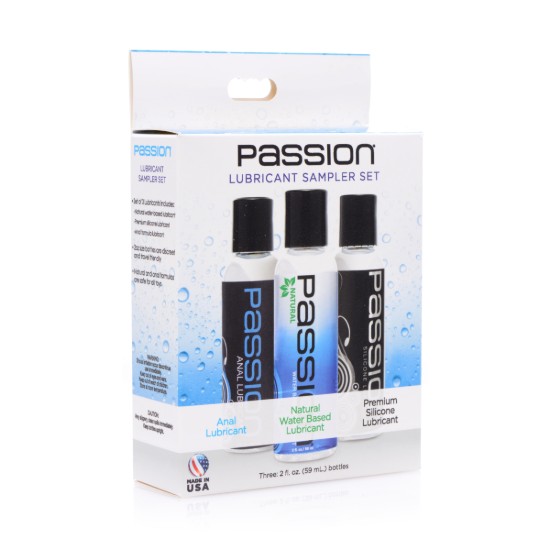 Picture of Passion Lubricant 3 Piece Sampler Set