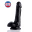 Picture of 6 Inch Slim Dildo with Balls- Black