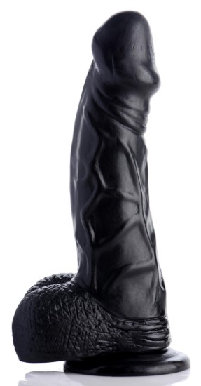Picture of 6.5 Inch Realistic Suction Cup Dildo- Black
