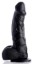 Picture of 6.5 Inch Realistic Suction Cup Dildo- Black