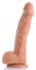 Picture of 7 Inch Realistic Suction Cup Dildo- Tan