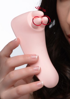 Picture of Vibrassage Fondle Silicone Vibrating Clit Massager
