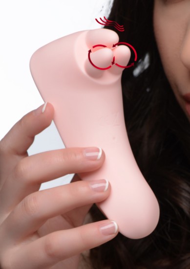 Picture of Vibrassage Fondle Silicone Vibrating Clit Massager