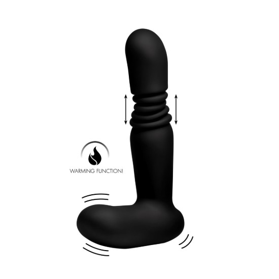 Picture of Silicone Thrusting Anal Plug With Remote Control