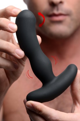 Picture of Pro-Digger 7X Silicone Stimulating Beaded P-Spot Vibe