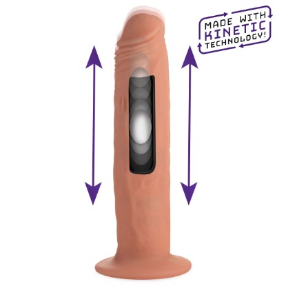 Picture of Kinetic Thumping 7X Remote Control Dildo - Large