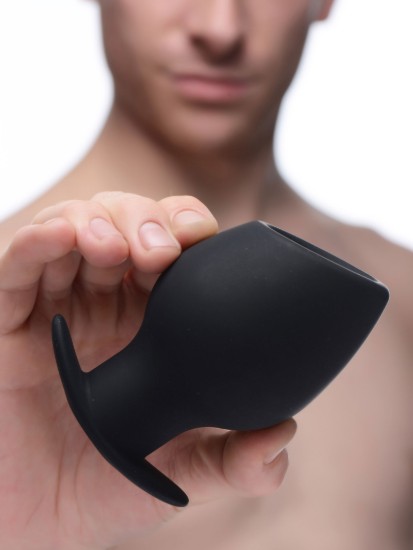 Picture of Ass Goblet Silicone Hollow Anal Plug - Large