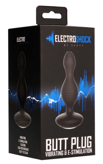 Picture of Vibrating and E-Stimulation Butt Plug