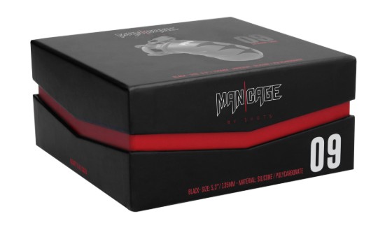 Picture of Silicone Chastity Cock Cage - Large