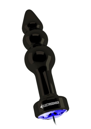 Picture of Ribbed Butt Plug E-Stimulation