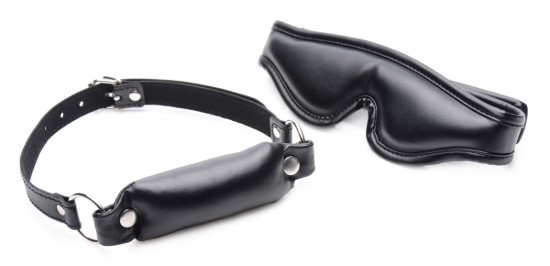 Picture of Padded Blindfold and Gag Set