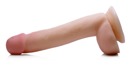 Picture of Slim SkinTech Realistic 7 Inch Dildo with Balls