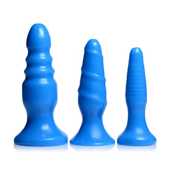 Picture of Vibrating Anal Fun Trio - Blue