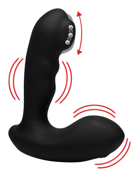 Picture of 7X P-Milker Silicone Prostate Stimulator with Milking Bead