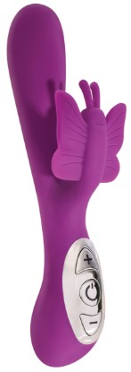 Picture of Escape Butterfly Silicone Vibrator - Purple