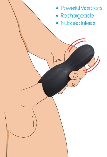 Picture of Vibrating Rechargeable Penis Pleaser