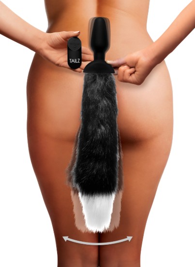 Picture of Remote Control Wagging Fox Tail Anal Plug