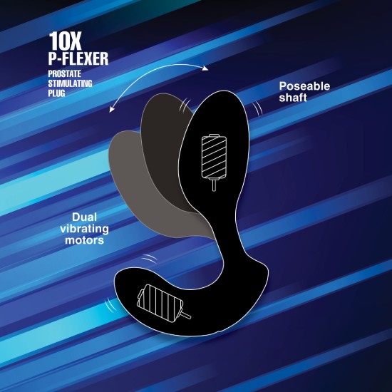 Picture of 10X P-Flexer Prostate Stimulating Plug