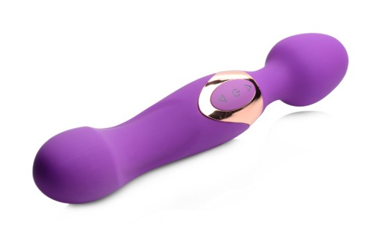 Picture of 10X Dual Duchess 2-in-1 Silicone Massager - Purple