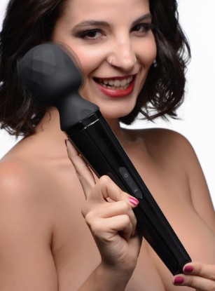 Picture of Diamond Head 24X Rechargeable Silicone Wand Massager