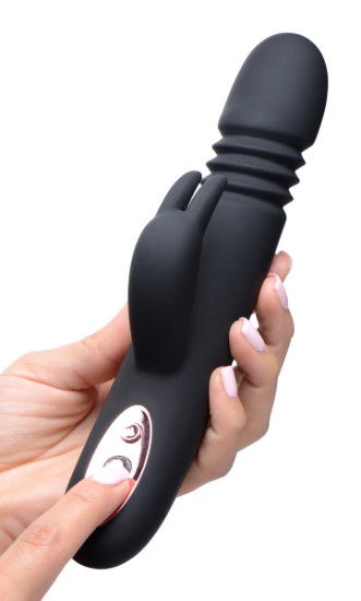 Picture of Royal Rabbits Silicone Bunny Thrusting Vibrator