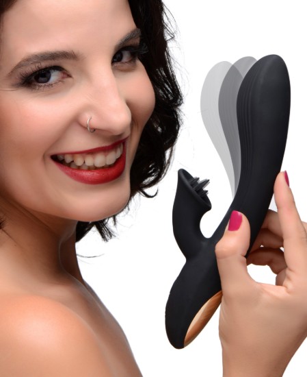 Picture of 7X Bendable Silicone Clit Stimulating Vibrator