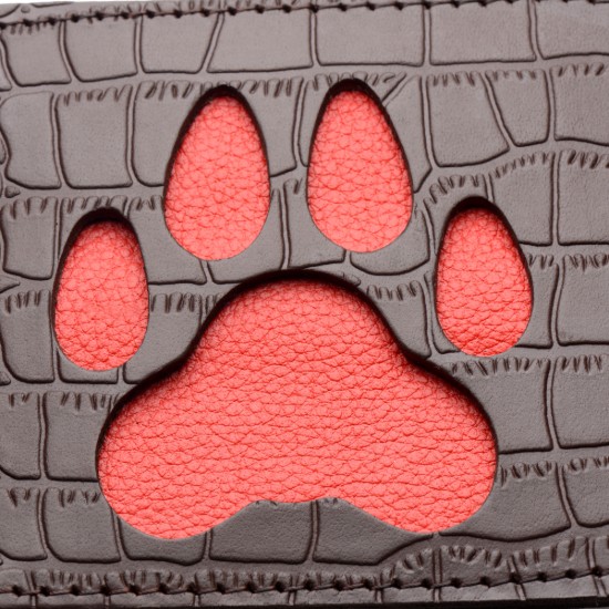 Picture of Puppy Paw Leather Paddle