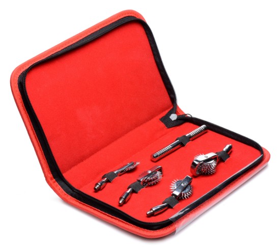 Picture of Deluxe Wartenberg Wheel Set with Travel Case