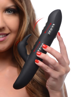 Picture of Royal Rabbits 10X Dancing Bead Silicone Rabbit Vibrator