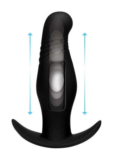 Picture of Kinetic Thumping 7X Rippled Anal Plug
