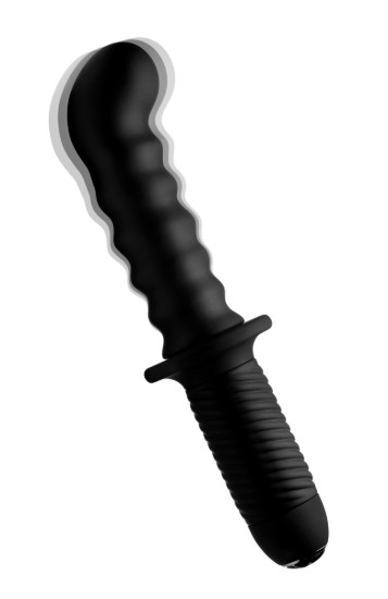 Picture of The Skew 10X Silicone Vibrator with Handle