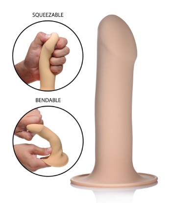 Picture of Squeezable Phallic Dildo - Beige