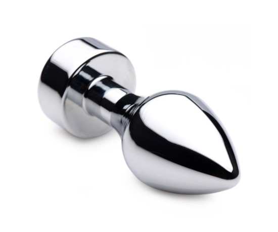 Picture of Hot Pink Gem Weighted Anal Plug - Medium