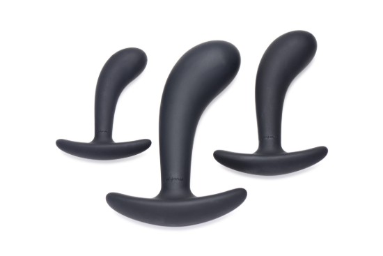 Picture of Dark Delights 3 Piece Curved Anal Trainer Set