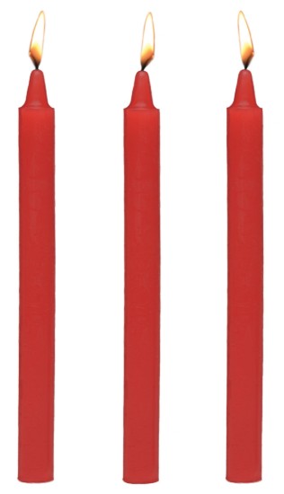 Picture of Fetish Drip Candles 3 Pack - Red