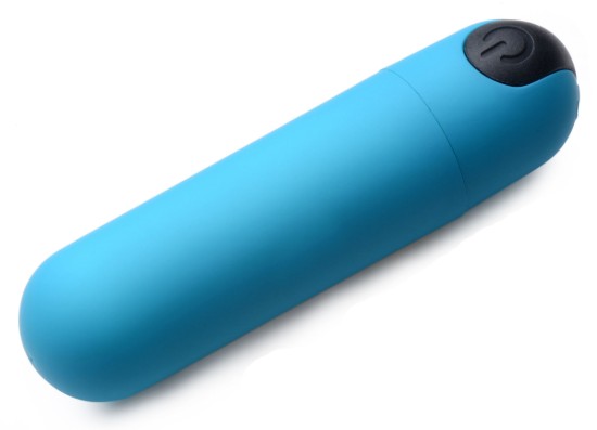 Picture of Vibrating Bullet with Remote Control - Blue