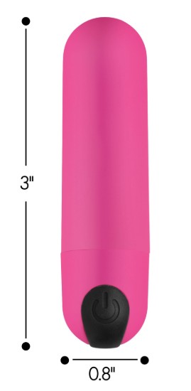Picture of Vibrating Bullet with Remote Control - Pink
