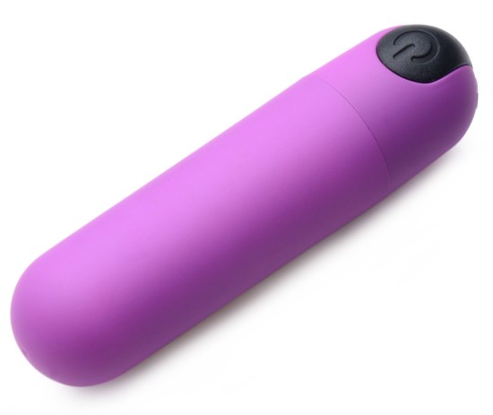 Picture of Vibrating Bullet with Remote Control - Purple