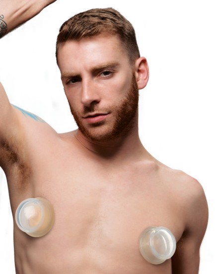 Picture of Clear Plungers Silicone Nipple Suckers - Large