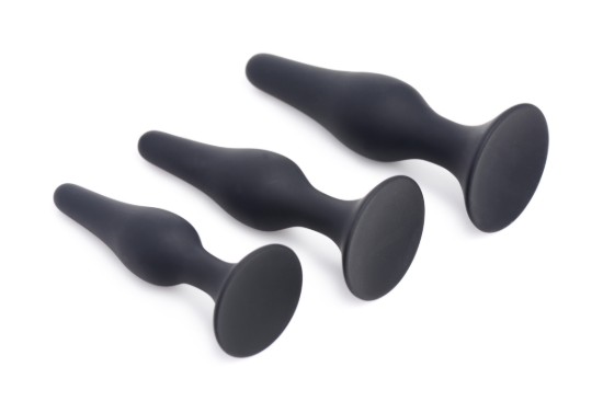 Picture of Triple Spire Tapered Silicone Anal Trainer Set