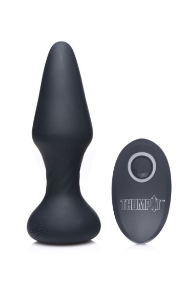 Picture of 7X Slim Thumping Silicone Anal Plug