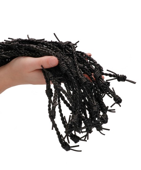 Picture of Leather Barbed Wire Flogger