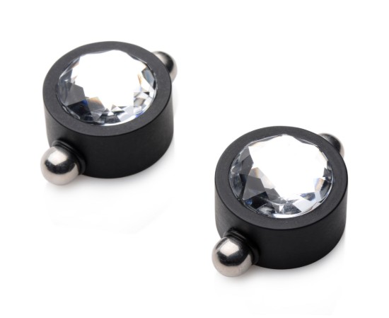 Picture of Magnetic Diamond Gem Nipple Clamps