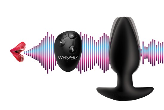 Picture of Voice Activated 10X Vibrating Butt Plug with Remote Control
