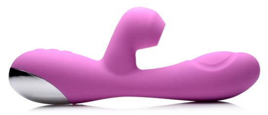 Picture of 10X Silicone Suction Rabbit Vibrator - Pink