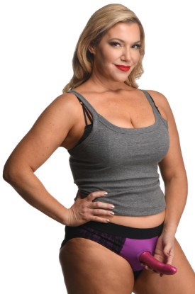 Picture of Lace Envy Crotchless Panty Harness - L-XL