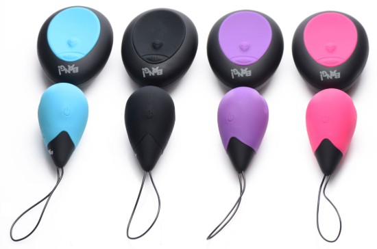 Picture of 10X Silicone Vibrating Egg - Black