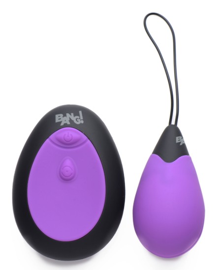 Picture of 10X Silicone Vibrating Egg - Purple